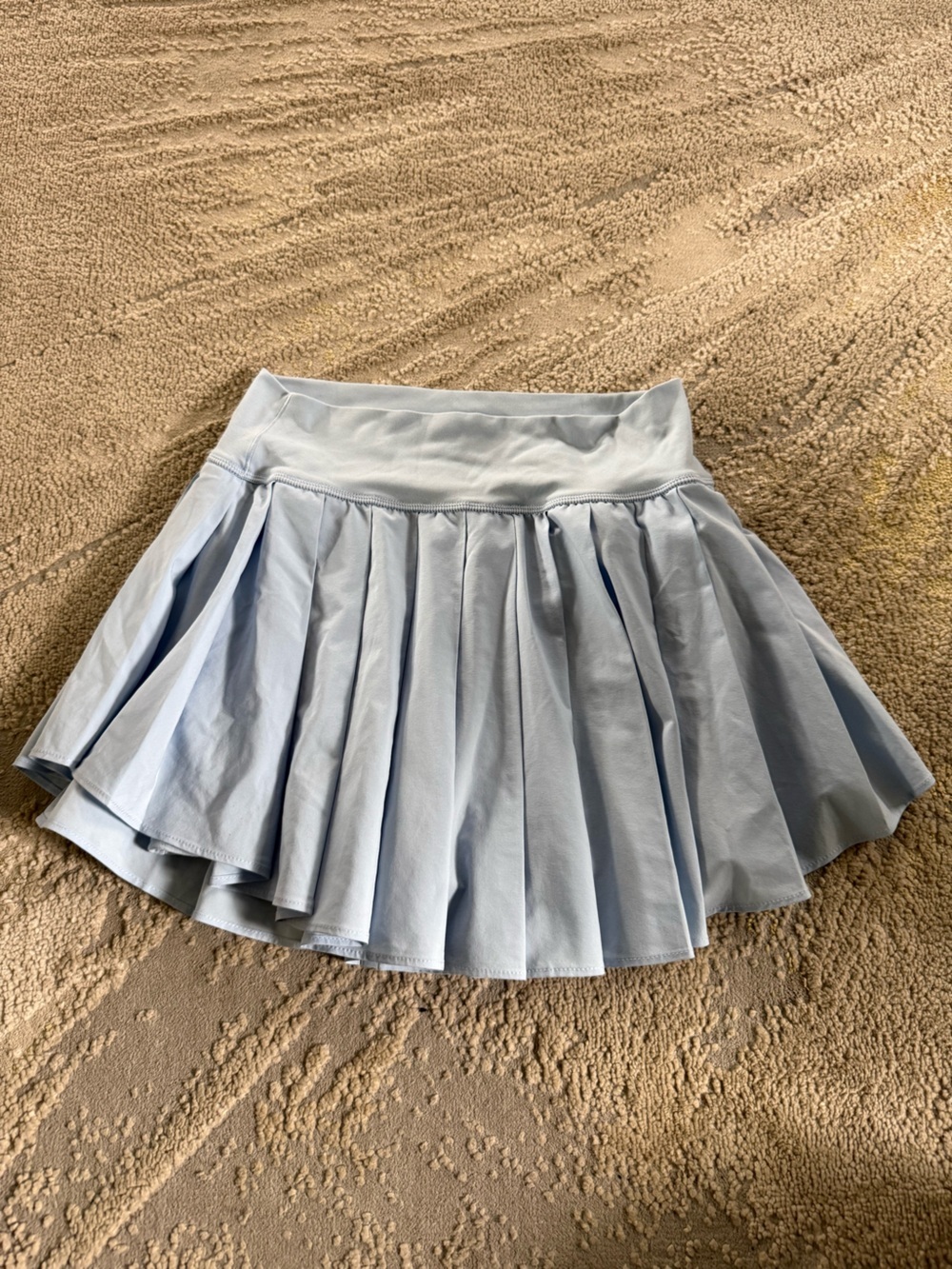 Offline by Aerie blue skort pull on athletic pleated skirt with shorts small